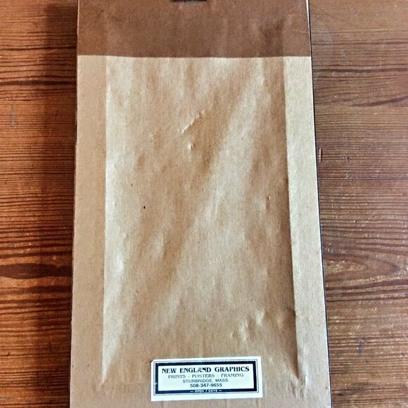 Classic Framed Print of Albert Ludovic 'Posting A Letter' Vintage Postal Art - Picture 4 of 6